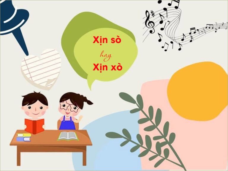 Xịn Sò hay Xịn Xò? Thật khó phân biệt là đúng chính tả!