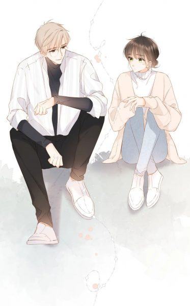 Hình nền cặp đôi anime dễ thương
