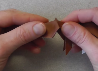 Cách gấp con chó bằng giấy theo phong cách origami dễ thương