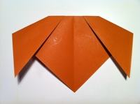 cách gấp con chó origami