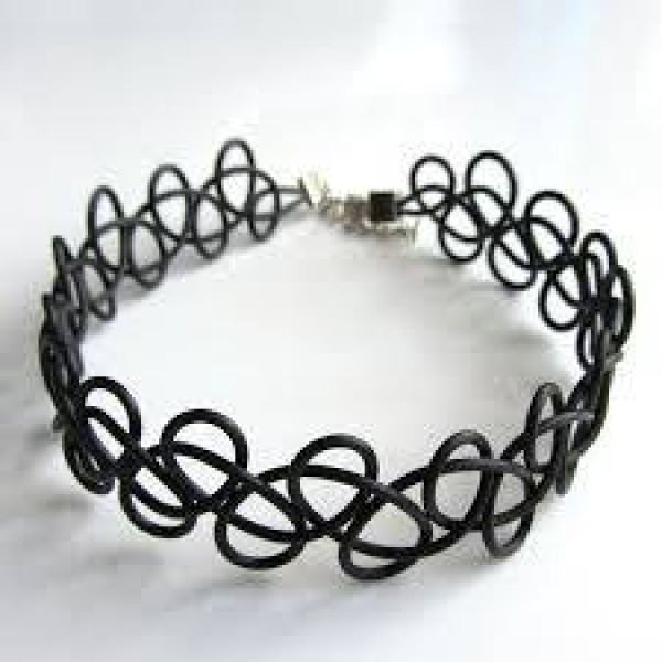 Cách làm vòng tay Tattoo Choker handmade độc ​​đáo