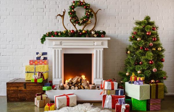 Ý tưởng trang trí Giáng sinh bằng những hộp quà