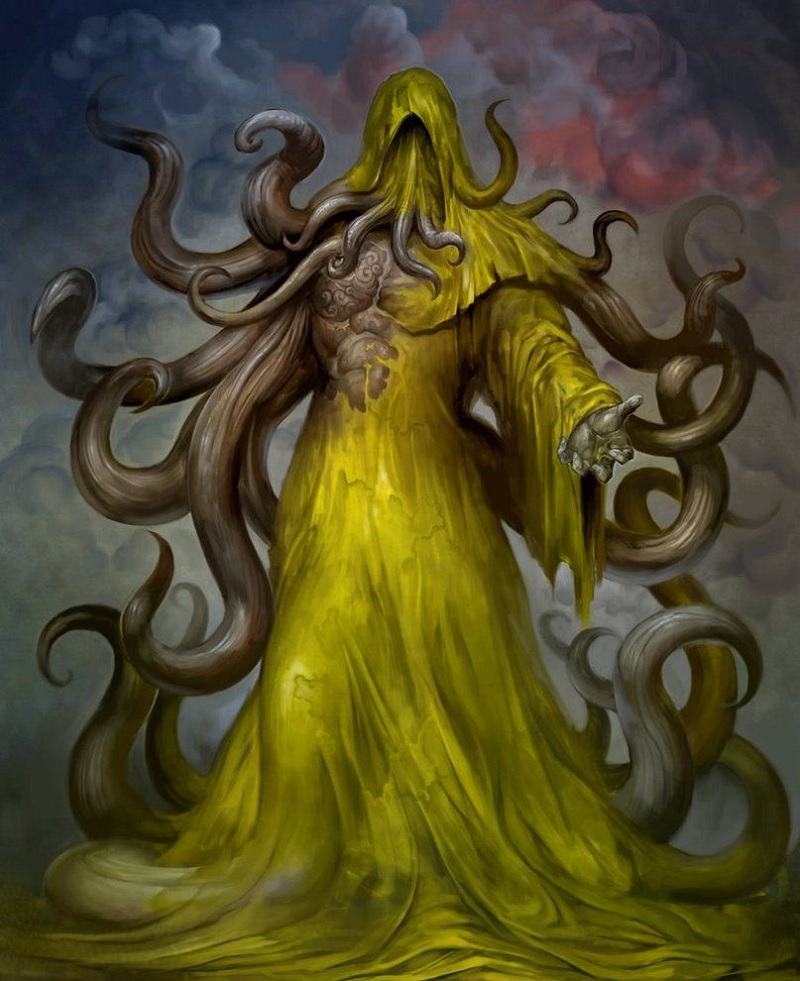 Cthulhu huyền thoại, The King In Yellow được cho là đã có một đứa con trong trò chơi The Baby In Yellow.