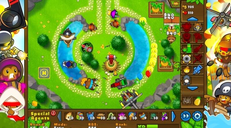 game thủ thành PC bloons td 5