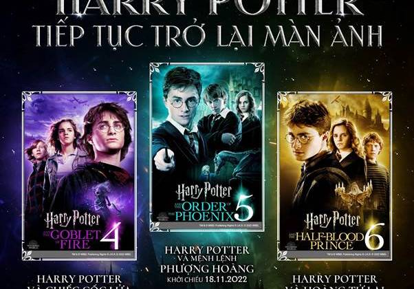 Loạt phim Harry Potter tiếp tục trở lại rạp dịp cuối năm