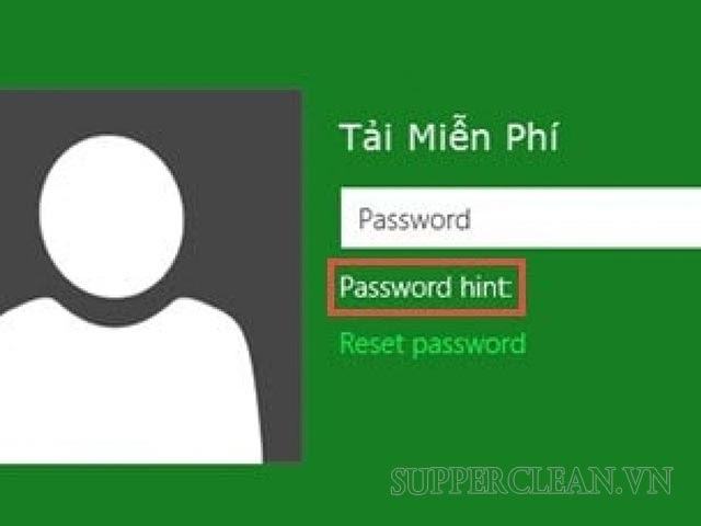 gợi ý mật khẩu