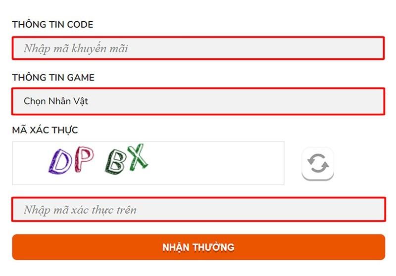 Hướng dẫn cách nhập code Gunny Origin