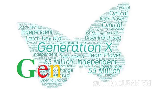 Gen X được tính từ 1965 - 1980