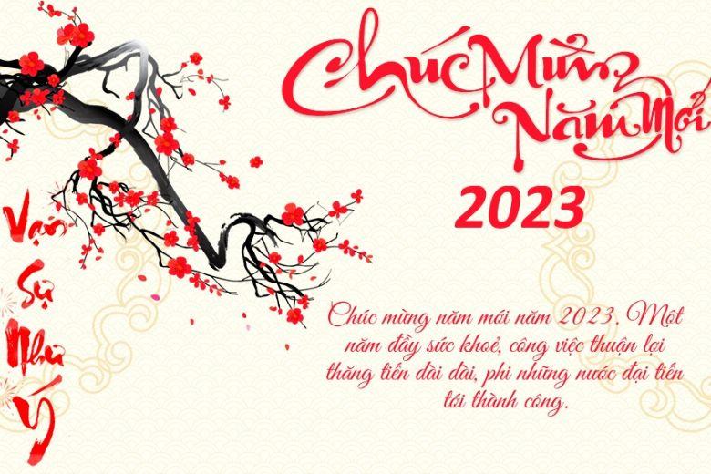 Chúc mừng năm mới 2023