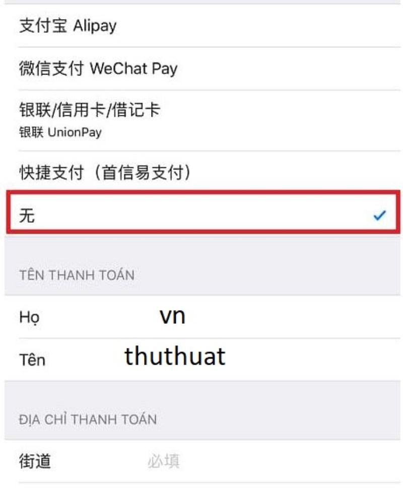 Nhấn chấp nhận và bắt đầu điền các yêu cầu bắt buộc trong Appstore