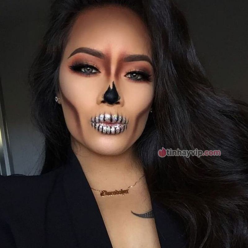 Ý tưởng trang điểm Halloween cho phụ nữ