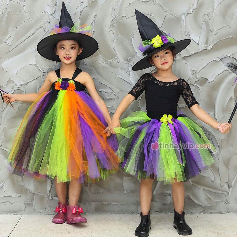 Ý tưởng trang phục Halloween cho bé gái