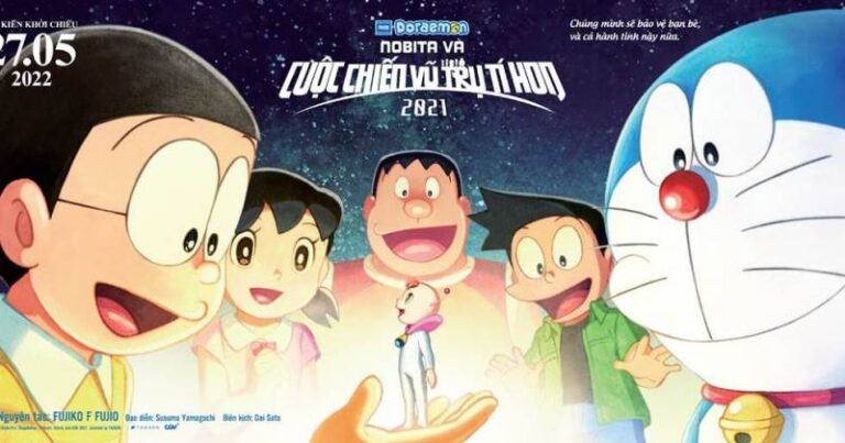 Phim Điện Ảnh Doraemon: Nobita Và Cuộc Chiến Vũ Trụ Tí Hon 2021 – Top 4 bảo bối “chống bối rối mùa thi” mà ai cũng muốn có