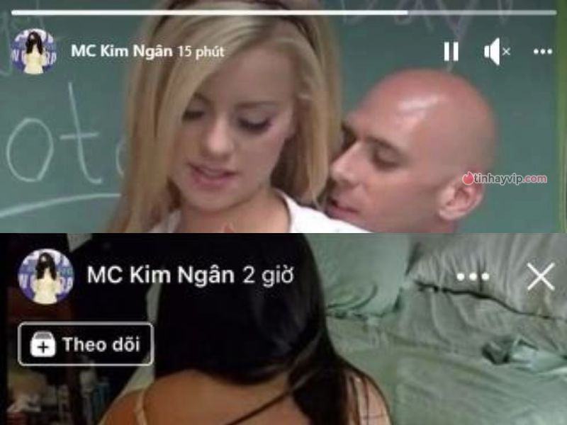 MC Kim Ngân bị hack facebook quảng cáo phim 