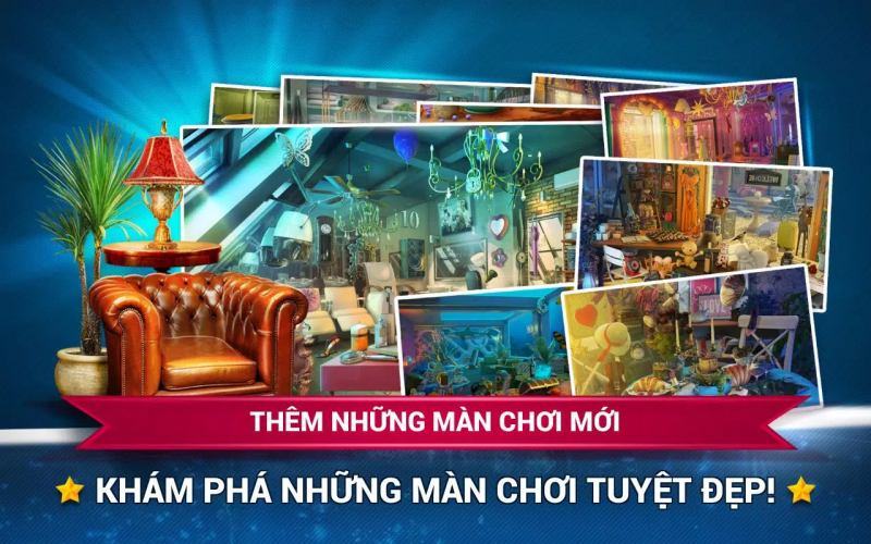 Game tìm sự khác biệt trong phòng