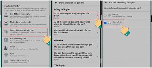 khóa tường facebook