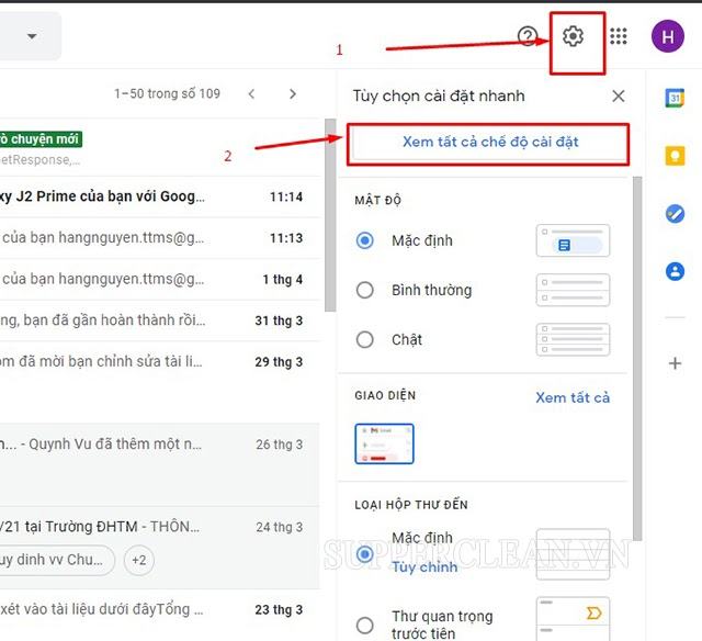 cách đổi tên gmail