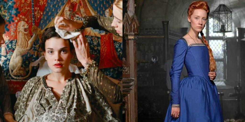 Phim của Mary Queen of Scots năm 2013 (Camille Rutherford) và 2018 (Saoirse Ronan) (Nguồn: IMDb)