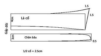 Đây là mẫu cổ áo sơ mi nữ