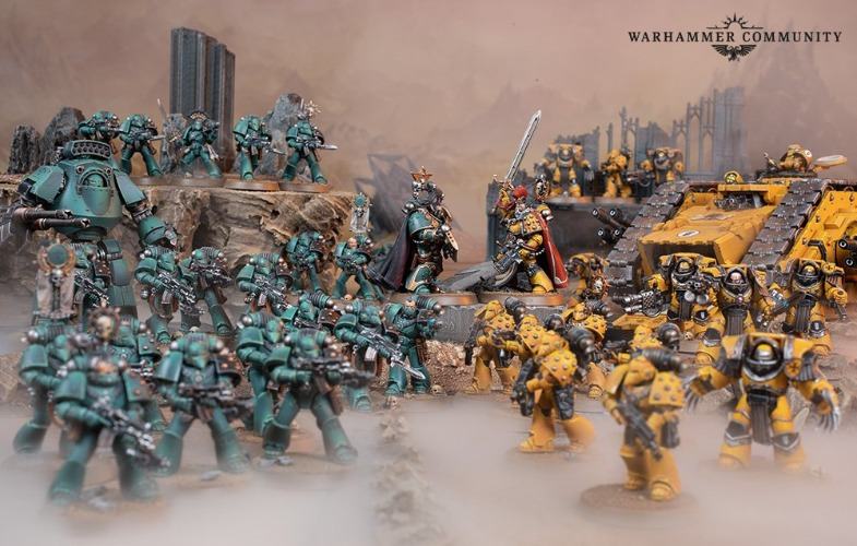 Warhammer 40K ban đầu là một trò chơi cờ