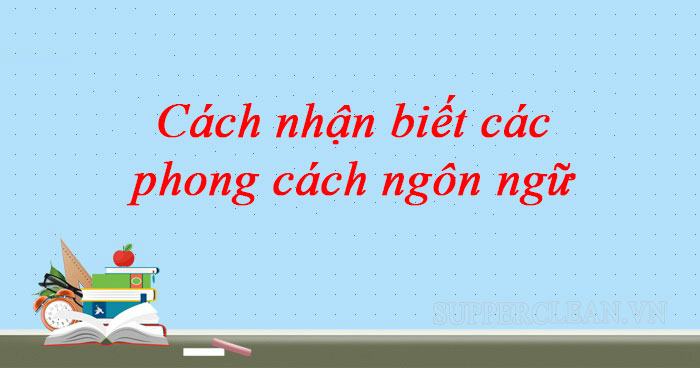 phong cách ngôn ngữ