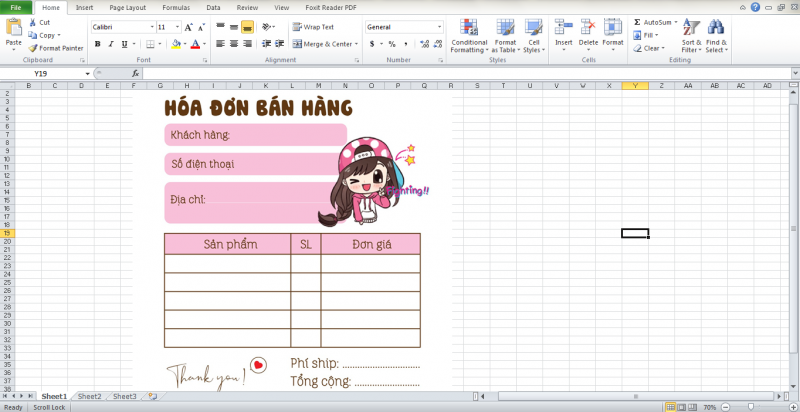 Tải mẫu đăng ký trên Excel