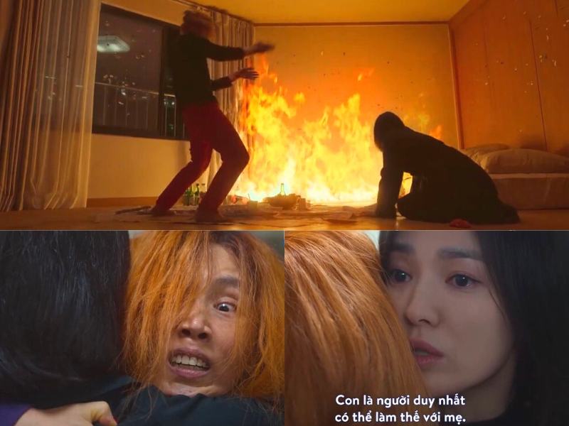 Ngọn lửa thiêu rụi thân phận, chấm dứt tình mẹ con Dong Eun |  Một hình ảnh từ bộ phim