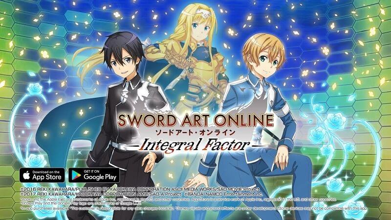 Sword Art Online: Các yếu tố tích hợp