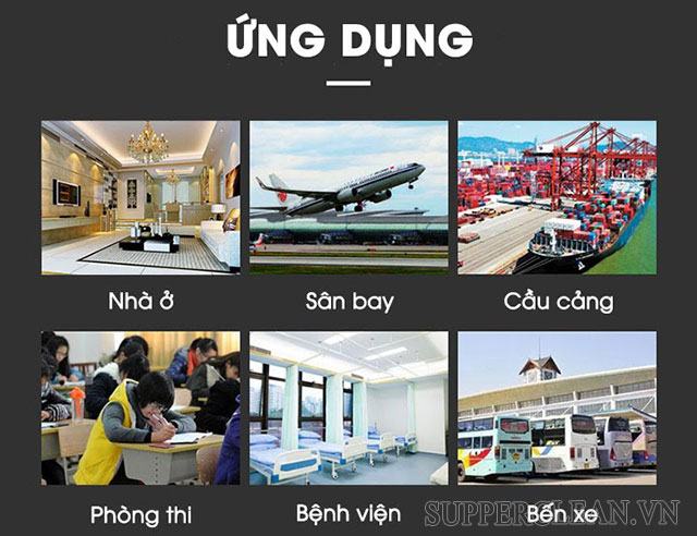 sử dụng máy dò kim loại