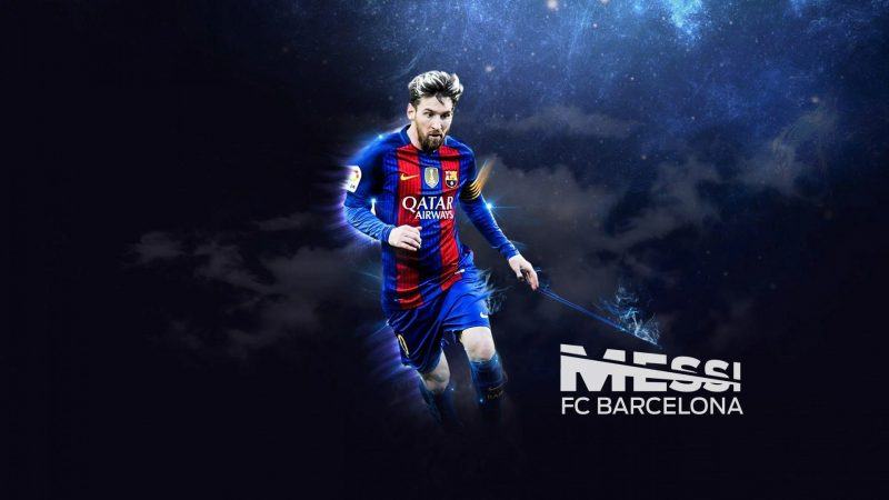 Hình ảnh Messi tỏa sáng