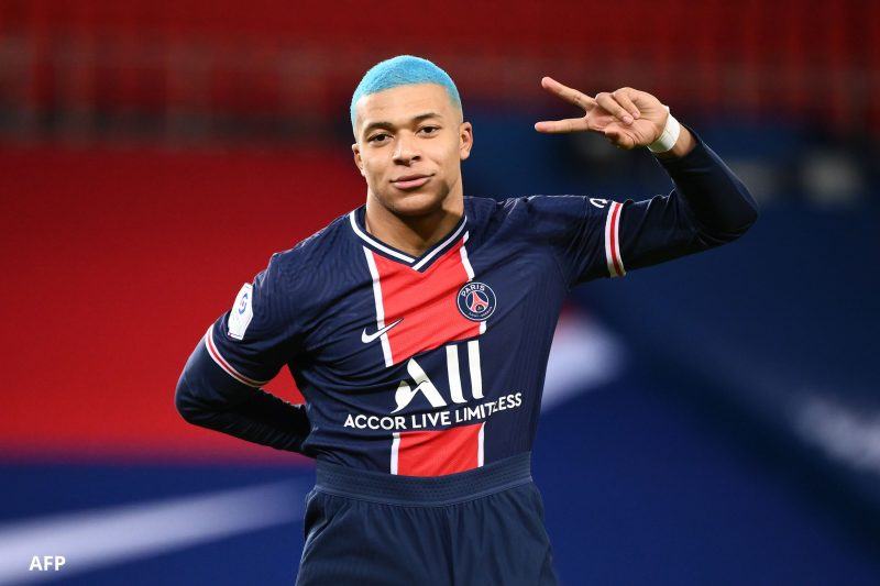 Một hình ảnh đẹp của Mbappe