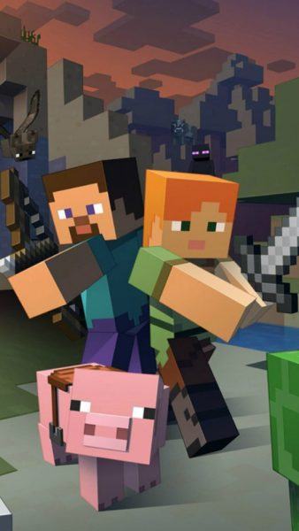 Hình ảnh đẹp về minecraft và người chơi