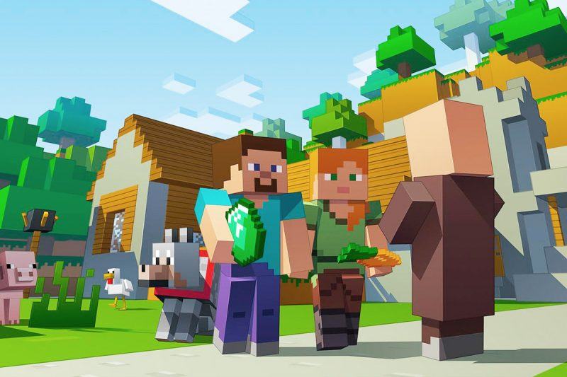 Đồ họa Minecraft 3D đẹp mắt