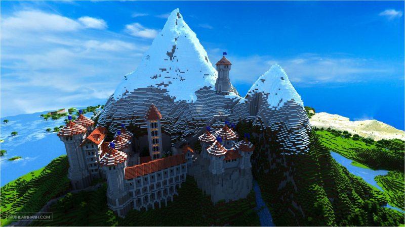 Hình ảnh của Thành Phố Tuyết minecraft