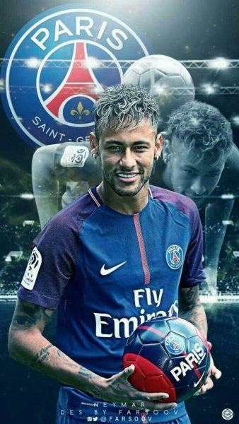 hình ảnh Neymar cầm bóng