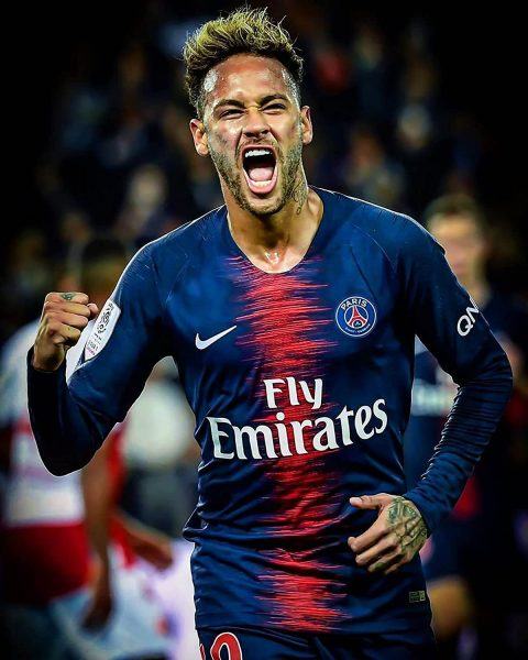 Hình ảnh Neymar la hét