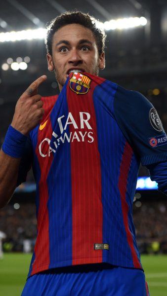 Hình ảnh tức giận của Neymar