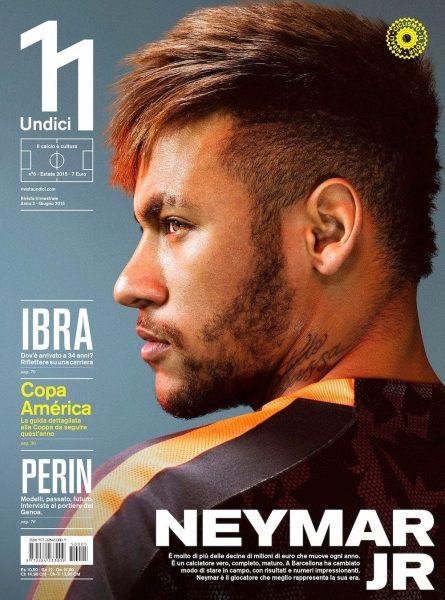 Hình ảnh Neymar trên tạp chí