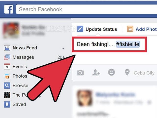 Cách thêm Hashtag trên Facebook