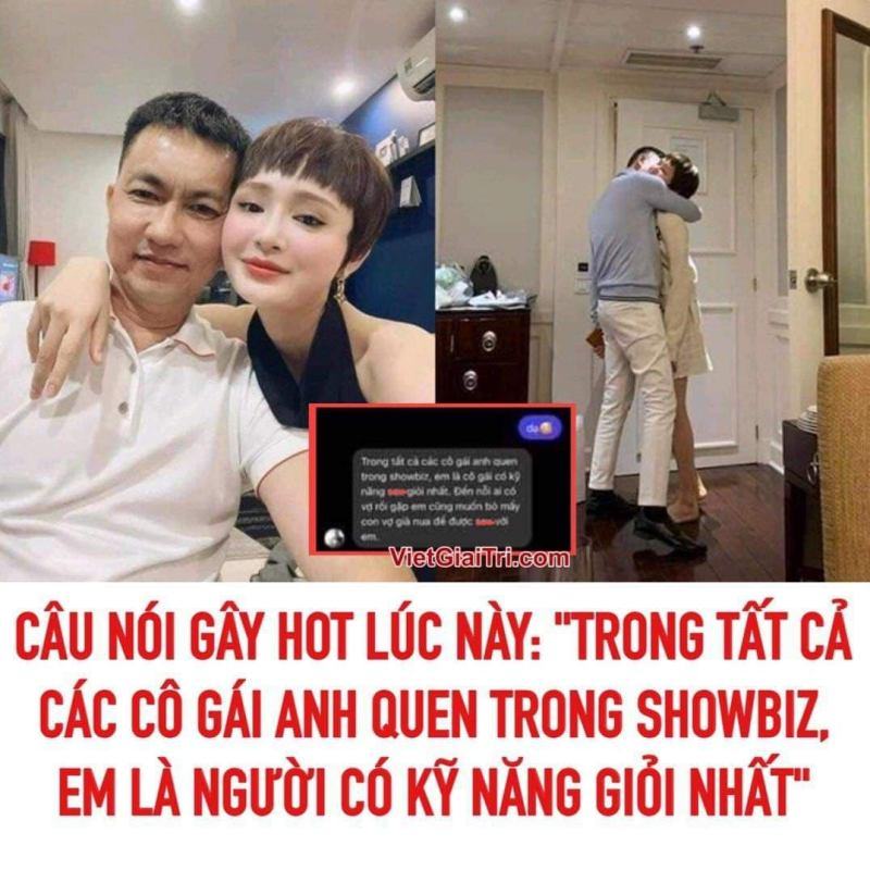 Đoạn tin nhắn được cho là của Hiền Hồ và đại gia U60