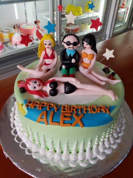 Bánh sinh nhật ngộ nghĩnh, độc lạ và lầy lội dành cho alexx