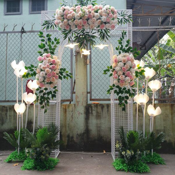 Hình ảnh cổng hoa cưới đẹp