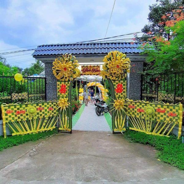Vẻ đẹp của cổng hoa cưới đẹp
