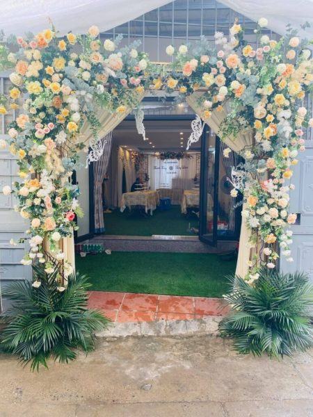 Hình ảnh hoa cưới và rèm cửa đẹp