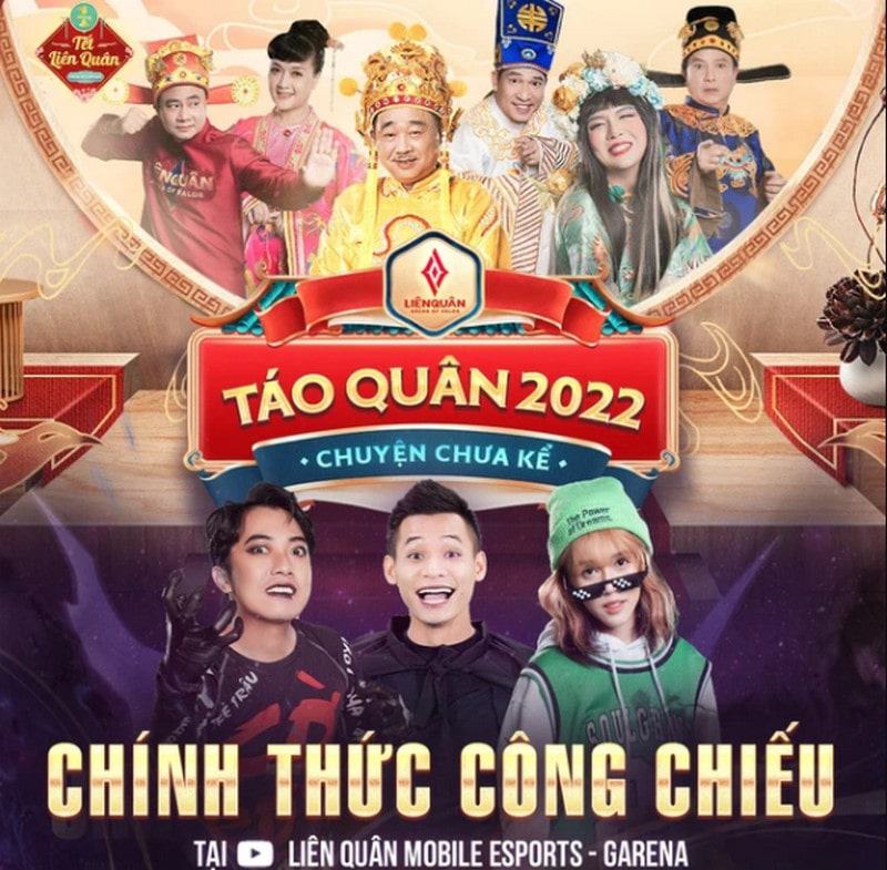 Táo Liên Quân 2022 khiến fan tự hào vì có nhiều game thủ nổi tiếng