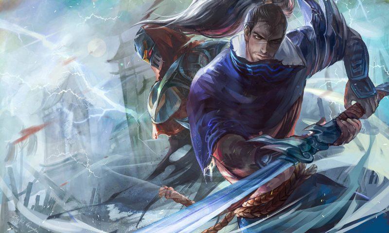 hình nền Yasuo và đồng bọn Zed