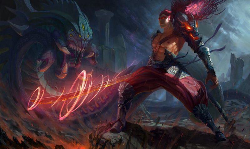 Hình nền Yasuo chiến binh bất khuất