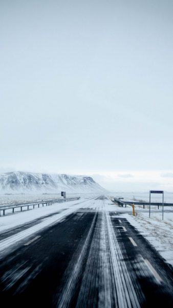 Hình ảnh con đường mùa đông đẹp