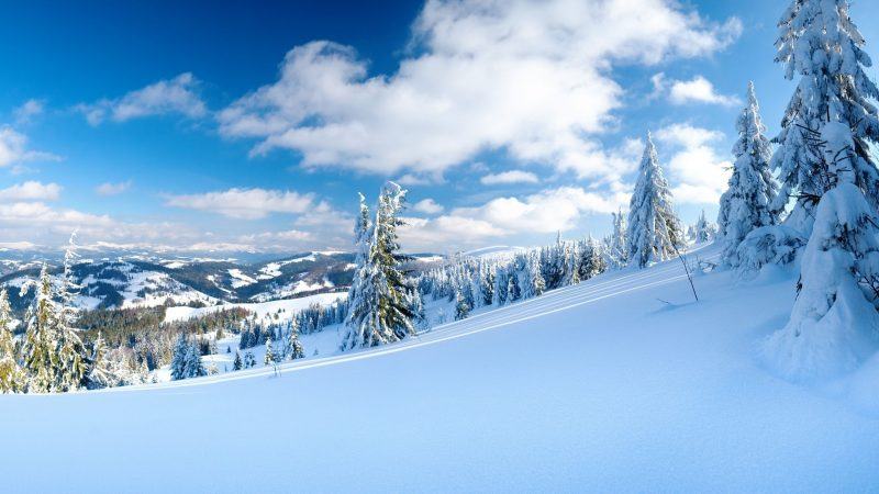 Hình ảnh mùa đông đầy tuyết trắng