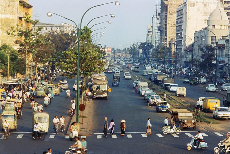 hình ảnh Sài Gòn trên đại lộ